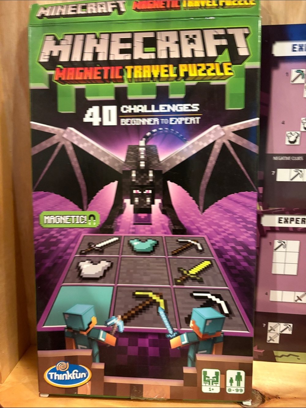 Minecraft Magnetic Travel Puzzle - NWOT